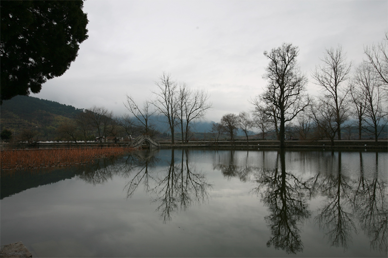 冬日宏村