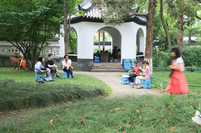 昆山公园见闻