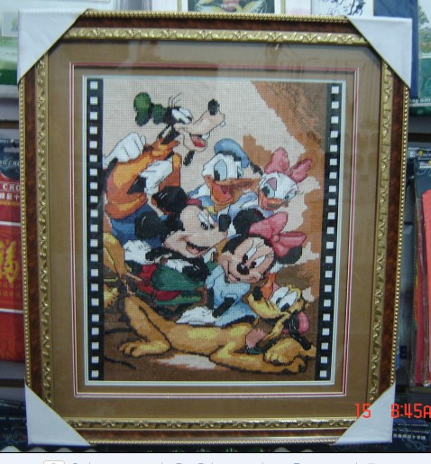 再给大家秀秀几幅成品十字绣~~呵呵