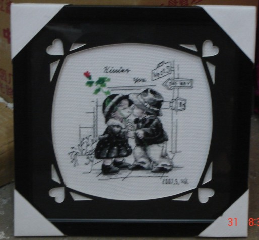 再给大家秀秀几幅成品十字绣~~呵呵