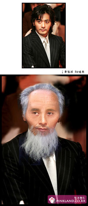 当红明星50年以后的衰老模样