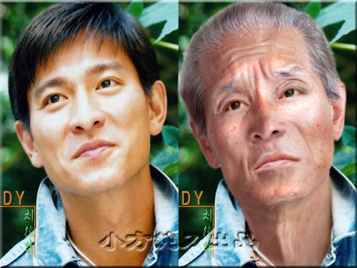 当红明星50年以后的衰老模样