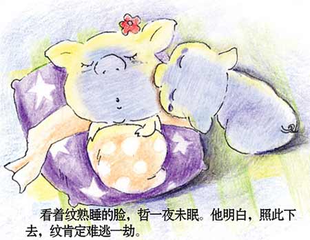 两只小猪猪的故事