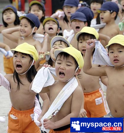 震撼中国人的日本幼儿训练 咱看了该有危机感