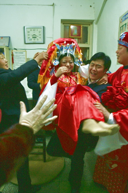 天台第一家仿古婚礼记实