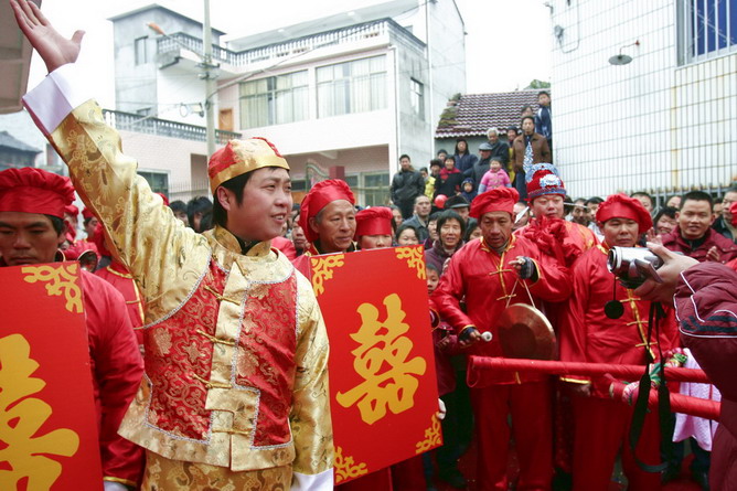 天台第一家仿古婚礼记实之二