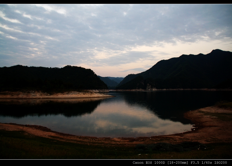 寒山湖印像.