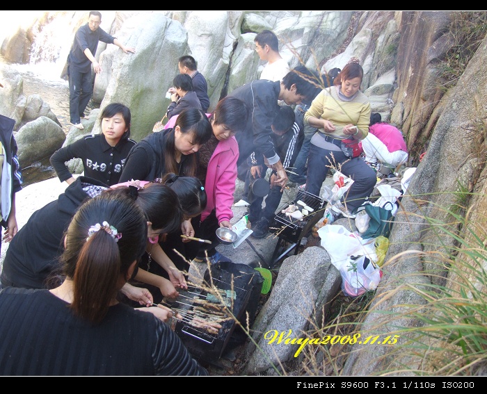 [天台驴友俱乐部]活动之____仙浴潭大型烧烤野餐活动