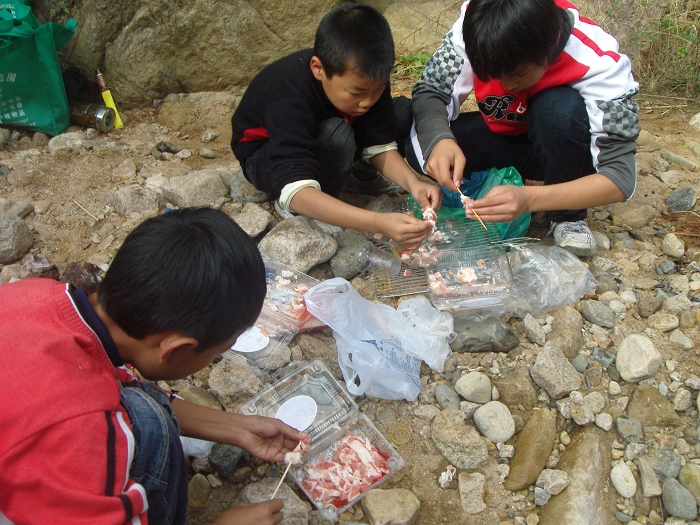[天台驴友俱乐部]活动之____仙浴潭大型烧烤野餐活动