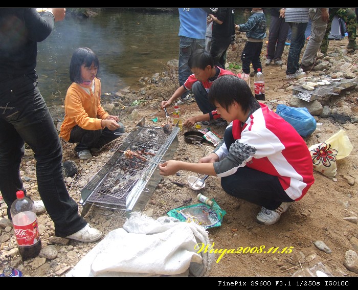[天台驴友俱乐部]活动之____仙浴潭大型烧烤野餐活动