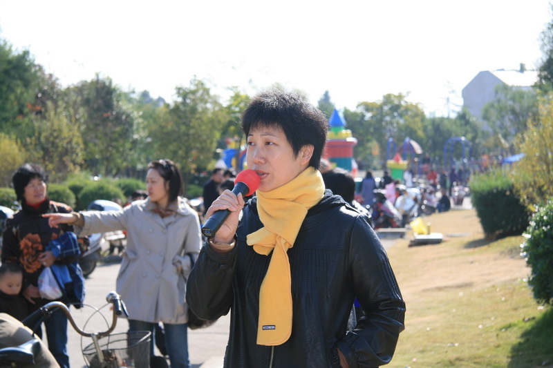 回归林活动的天台之窗戏迷们