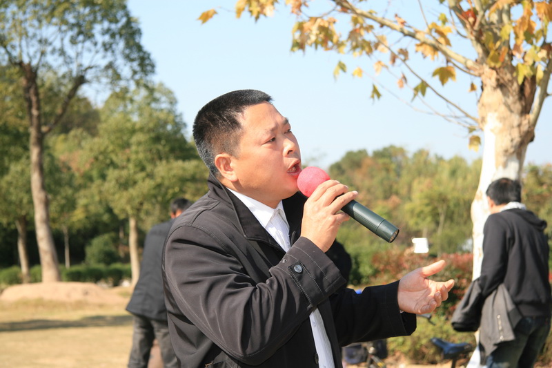 回归林活动的天台之窗戏迷们