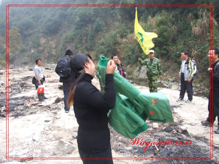 [天台驴友俱乐部]活动之------浙东大峡谷顺利归来!