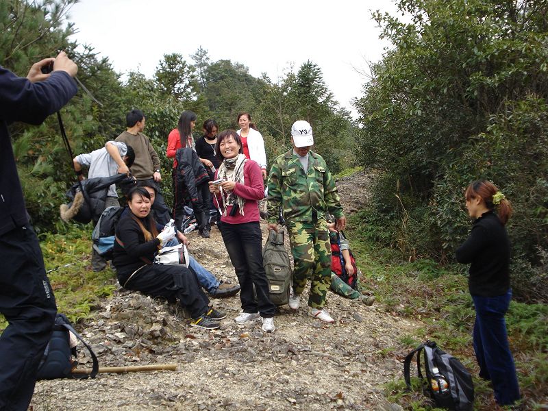 [天台驴友俱乐部]活动之------浙东大峡谷顺利归来!