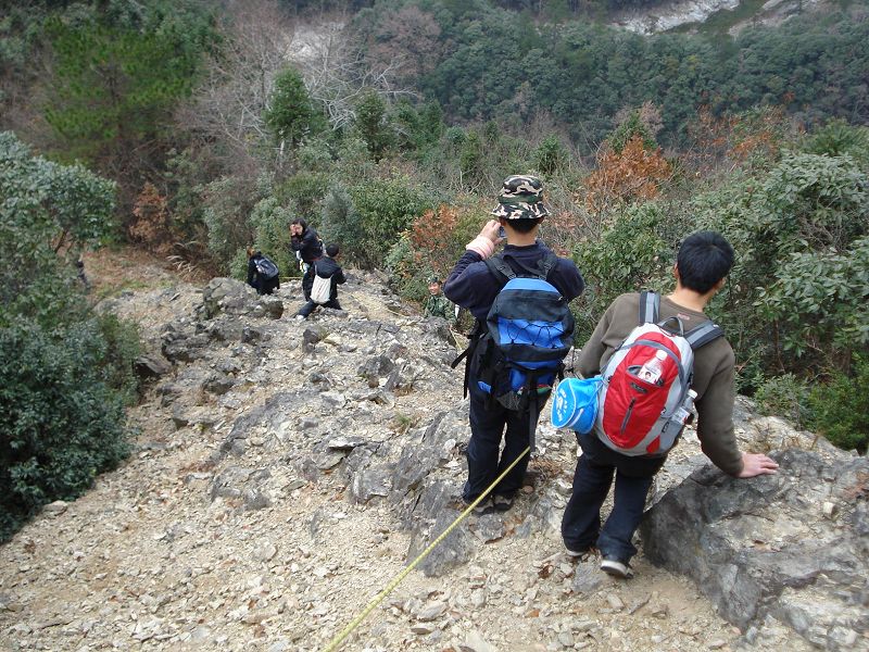 [天台驴友俱乐部]活动之------浙东大峡谷顺利归来!