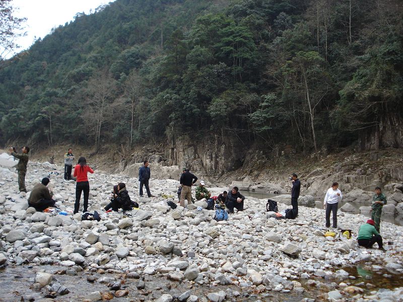 [天台驴友俱乐部]活动之------浙东大峡谷顺利归来!