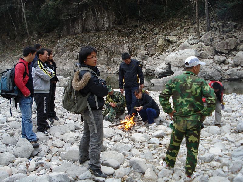 [天台驴友俱乐部]活动之------浙东大峡谷顺利归来!