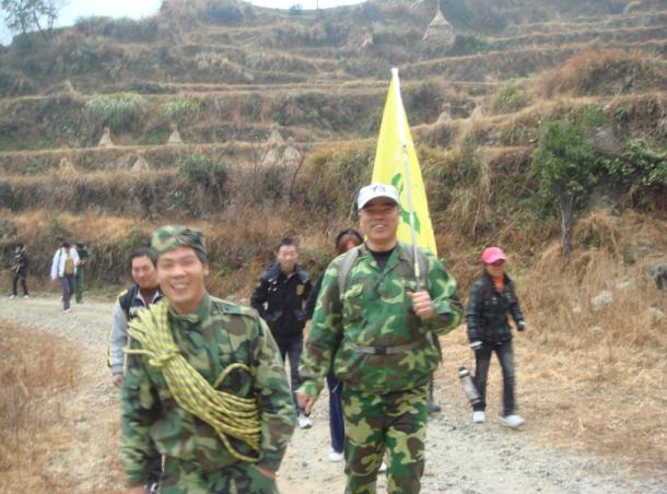 [天台驴友俱乐部]活动之------浙东大峡谷顺利归来!