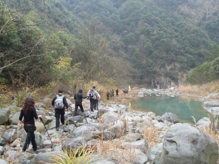 [天台驴友俱乐部]活动之------浙东大峡谷顺利归来!