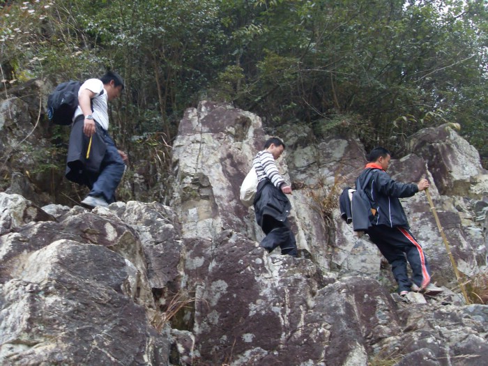 [天台驴友俱乐部]活动之------浙东大峡谷顺利归来!