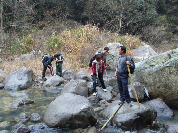 [天台驴友俱乐部]活动之------浙东大峡谷顺利归来!
