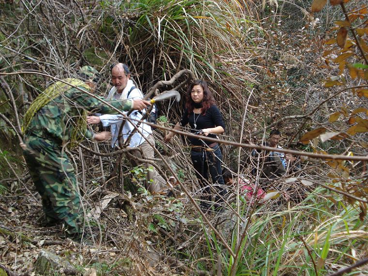[天台驴友俱乐部]活动之------浙东大峡谷顺利归来!
