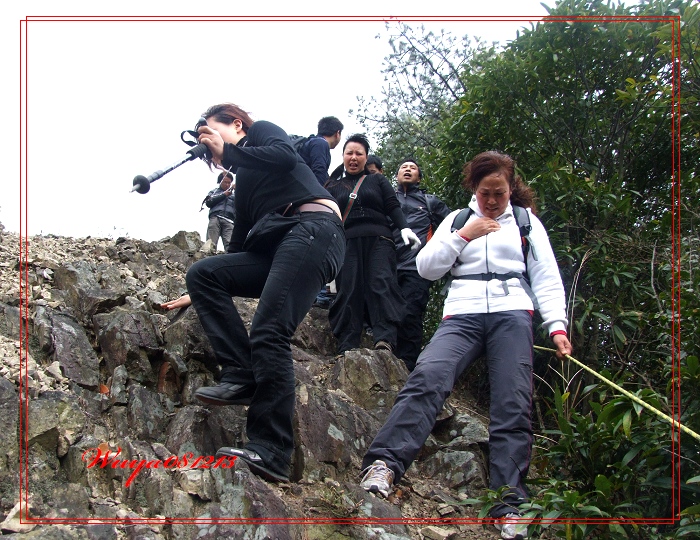 [天台驴友俱乐部]活动之------浙东大峡谷顺利归来!