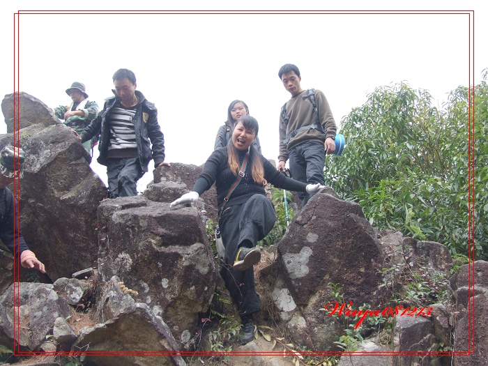 [天台驴友俱乐部]活动之------浙东大峡谷顺利归来!