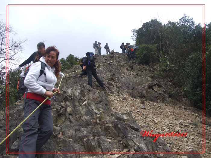 [天台驴友俱乐部]活动之------浙东大峡谷顺利归来!
