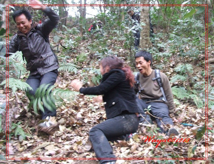 [天台驴友俱乐部]活动之------浙东大峡谷顺利归来!