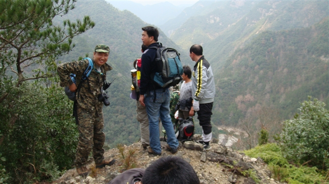 [天台驴友俱乐部]活动之------浙东大峡谷顺利归来!