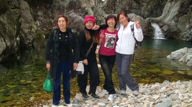 [天台驴友俱乐部]活动之------浙东大峡谷顺利归来!