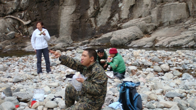 [天台驴友俱乐部]活动之------浙东大峡谷顺利归来!