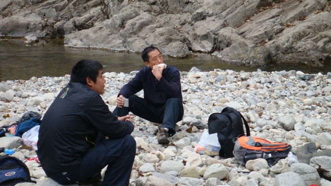 [天台驴友俱乐部]活动之------浙东大峡谷顺利归来!