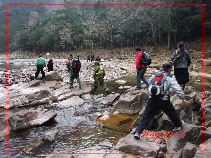 [天台驴友俱乐部]活动之------浙东大峡谷顺利归来!