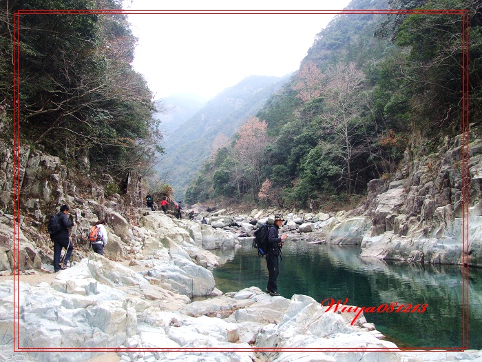[天台驴友俱乐部]活动之------浙东大峡谷顺利归来!