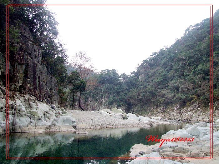 [天台驴友俱乐部]活动之------浙东大峡谷顺利归来!