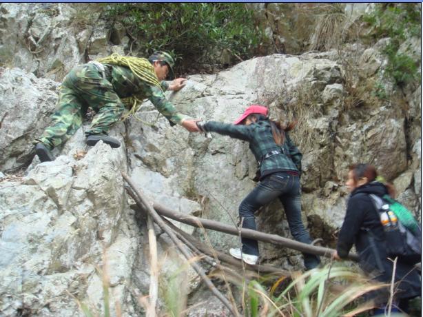 [天台驴友俱乐部]活动之------浙东大峡谷顺利归来!
