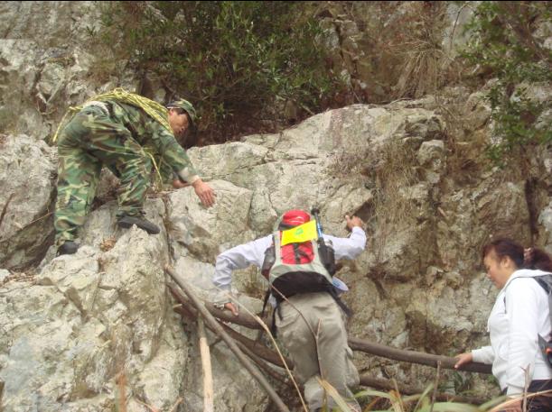 [天台驴友俱乐部]活动之------浙东大峡谷顺利归来!