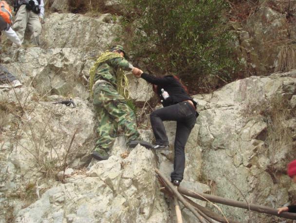 [天台驴友俱乐部]活动之------浙东大峡谷顺利归来!