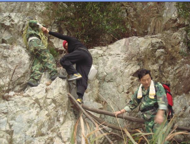 [天台驴友俱乐部]活动之------浙东大峡谷顺利归来!