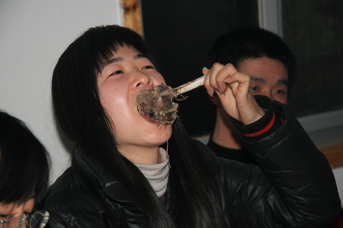 让大家看看什么叫大块吃肉