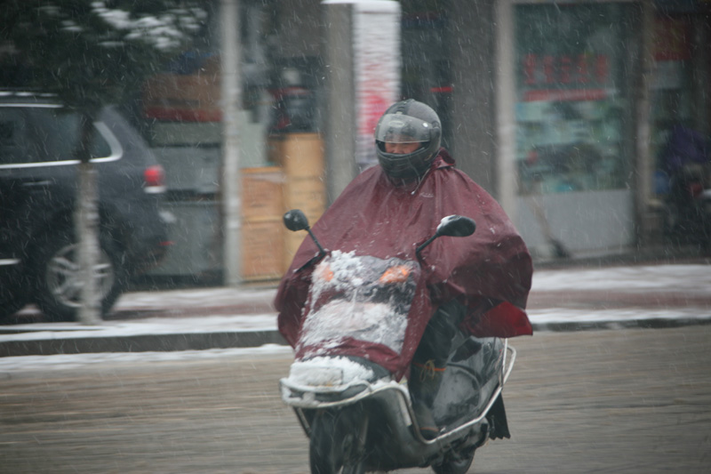2，2号天台的雪