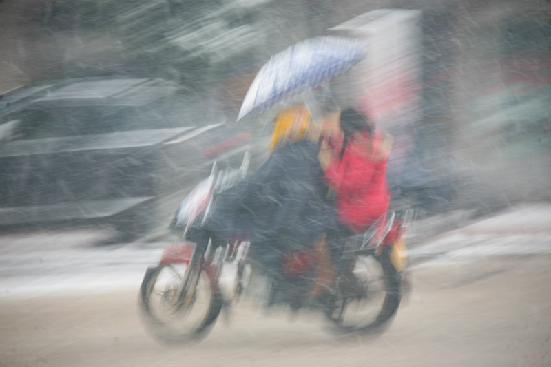 2，2号天台的雪