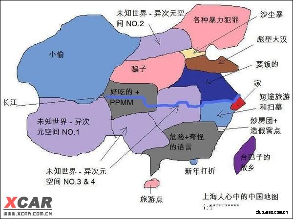 上海人眼里的中国。。zz