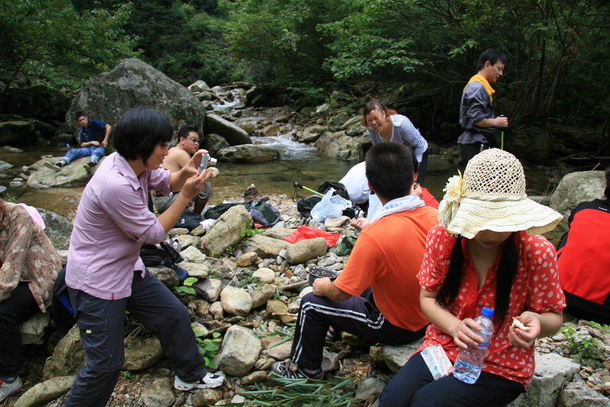 08.8.30潘岙杨－捣臼孔－雷音寺－潘岙杨(环线)登山溯溪PP 老树版