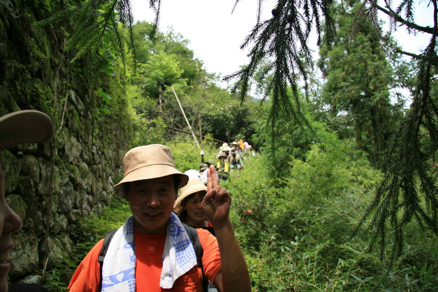 08.8.30潘岙杨－捣臼孔－雷音寺－潘岙杨(环线)登山溯溪PP 老树版