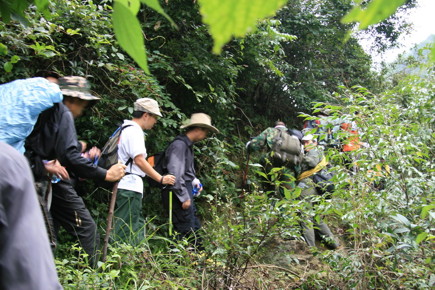 08.8.30潘岙杨－捣臼孔－雷音寺－潘岙杨(环线)登山溯溪PP 老树版