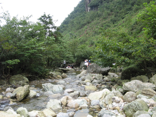 08.8.30潘岙杨－捣臼孔－雷音寺－潘岙杨(环线)登山溯溪PP