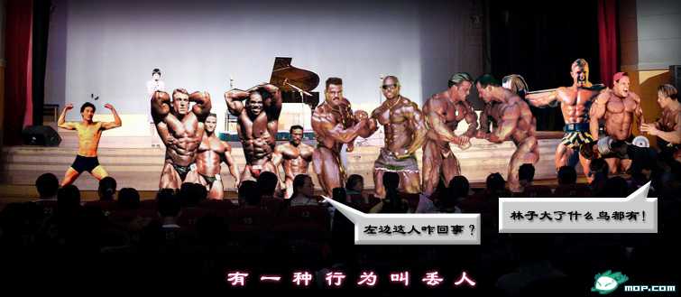 看到一组狂笑的组图